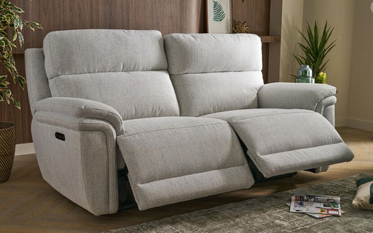 Maer 3 Seater Power Recliner Sofa with Power Head Tilt