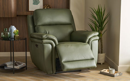 Maer Power Recliner Chair with Power Head Tilt & Lumbar