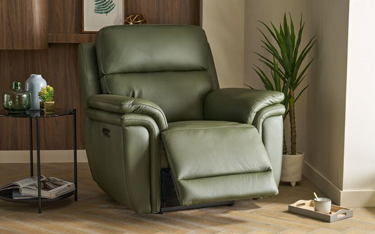 Maer Power Recliner Chair with Power Head Tilt & Lumbar